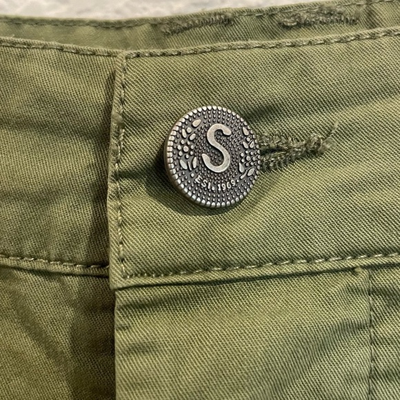 Sundance Romance Meadow Joggers in Olivene-Stunning Novelty Patches & Embroidery - Picture 5 of 7